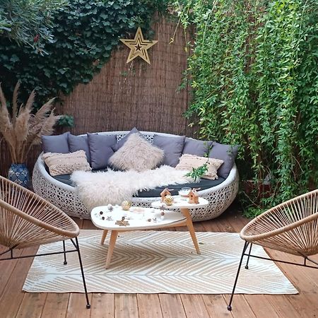 Appartement Rez De Jardin Avec Spa Entre La Mer Et Montpellier 10Mn Lattes Kültér fotó